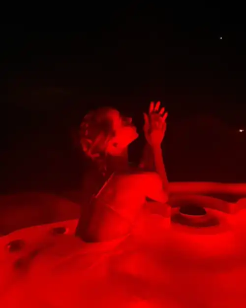 Hit it from the back in the hot tub