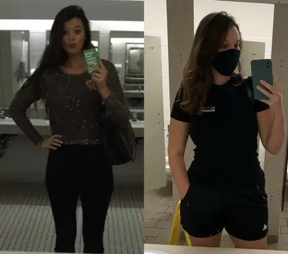 Freshman year 2012 —> Grad School 2020 from in the closest depressed —> happy and whole in who I am 🌈