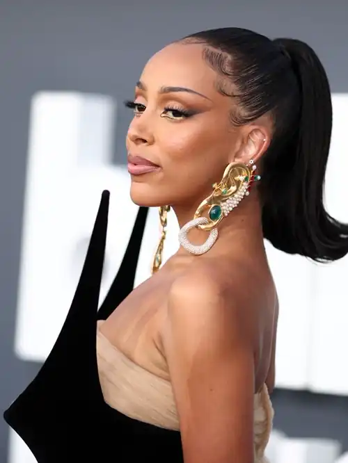gold or black earrings?