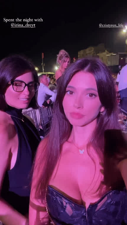 Kisses from Irina and Cristy