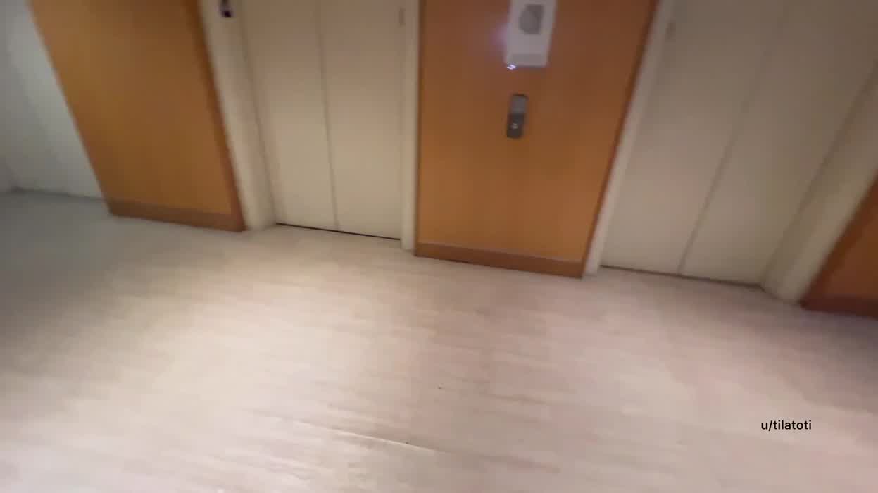 While we wait for the elevator