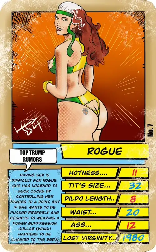 Rogue- Top Trumps #7