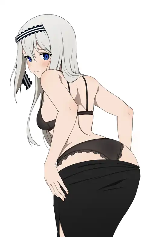 Kei undressing