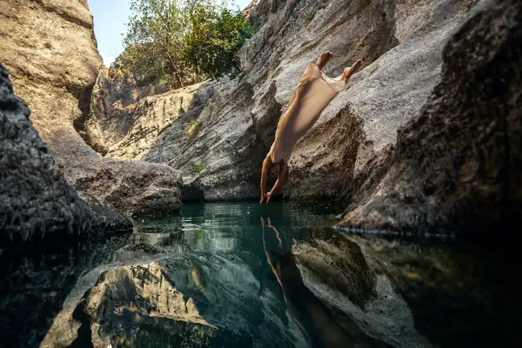 Above the surface
