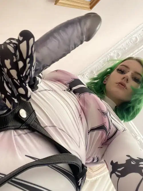 don’t be scared. It’s just a cock for your hole!