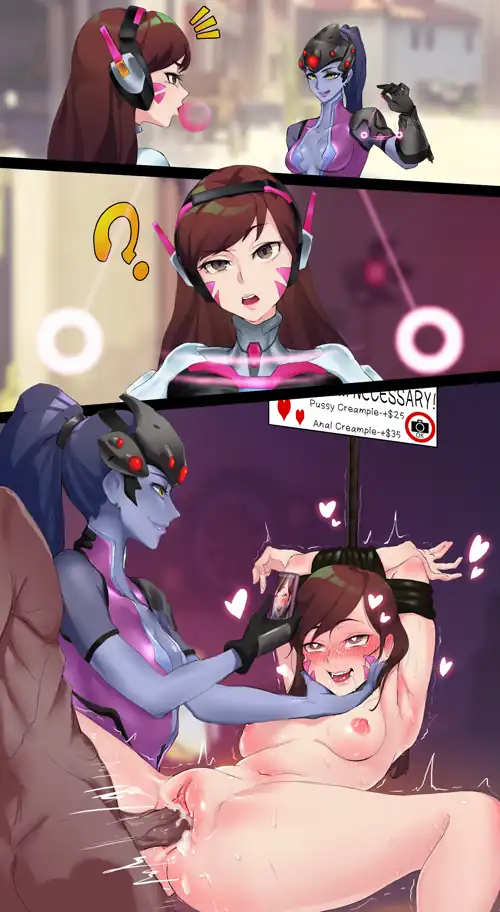 That's what we do to bad tank players (Overwatch)(DVA)