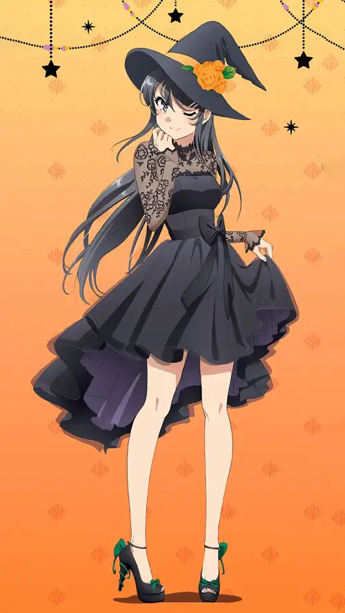 The Witch Mai-san [Bunny Girl Senpai] (2880 x 5120)