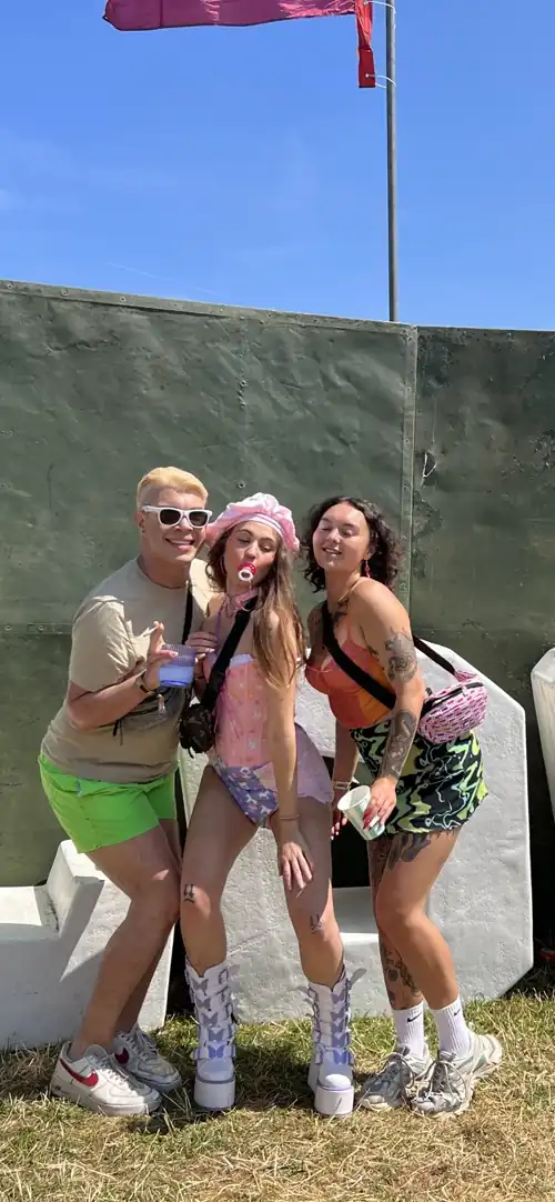 I wore it to a festival in case I had an accident :3