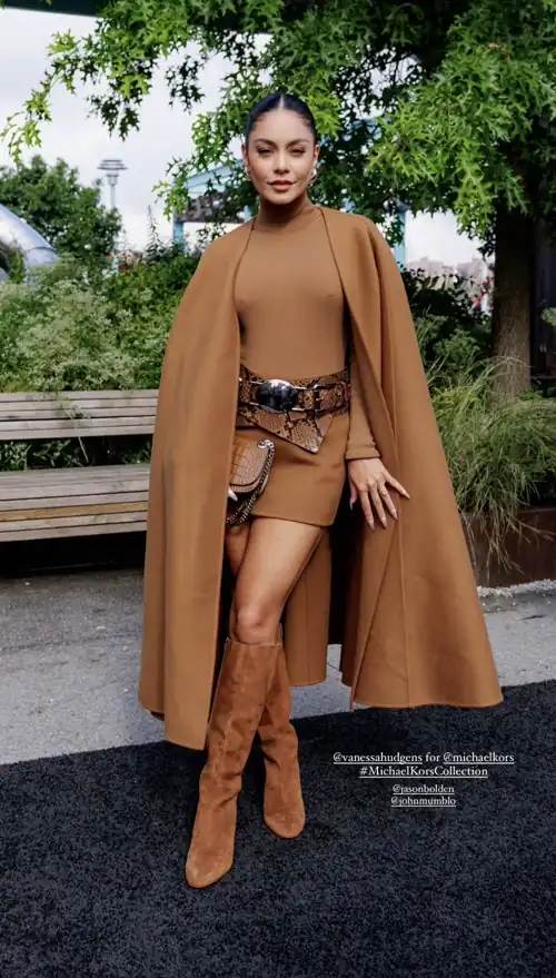 Attending Michael Kors runway show in New York | IG September 2023