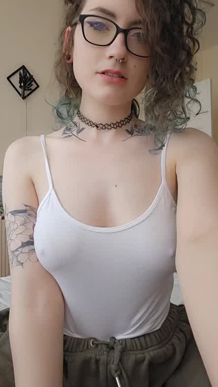 Glasses and tits are the best combination