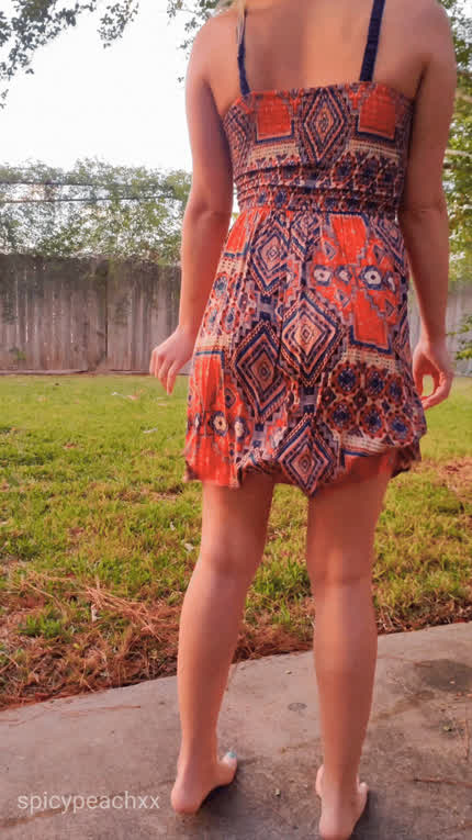 Wearing panties under my church dress just isn't an option.