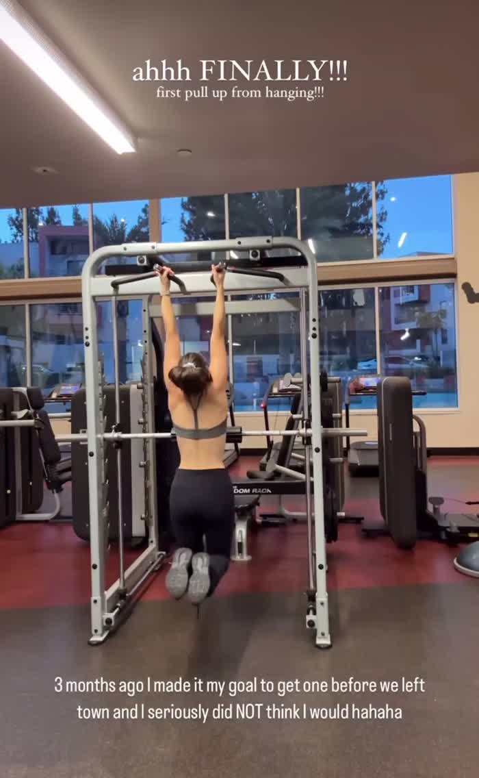 Kira working out | IG 7/28/24