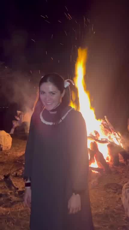 Yes, she went as Esther.