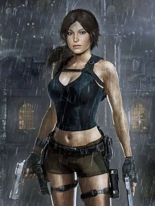 well Tomb Raider devs say that the next game will be a crossover between the new Lara Croft (my favourite) and the classic style so I can only picture this😍
