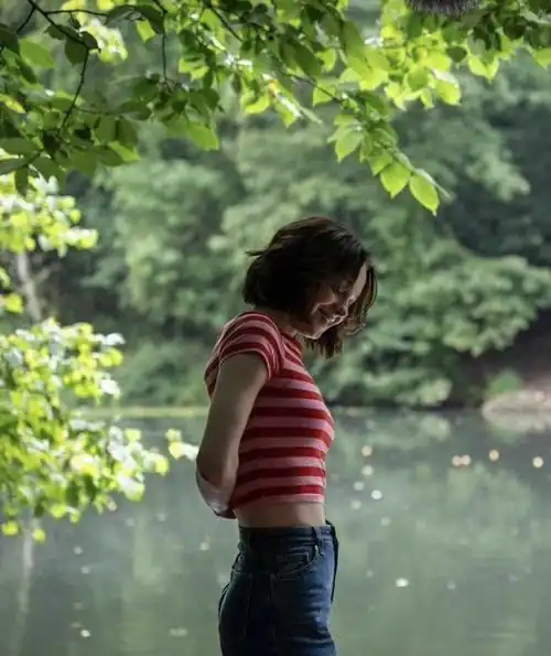Emma’s standing in front of you, hands tied behind her back looking irresistible as always… What’s your next move(s)?
