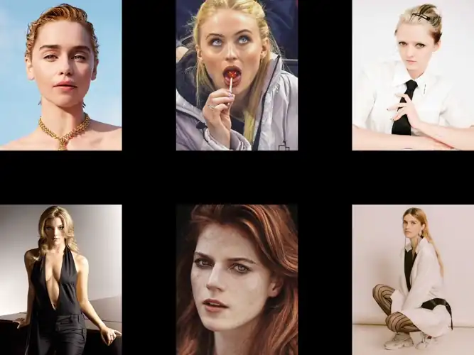 Game of Thrones girls: Beauty, attractiveness and talent.