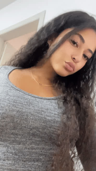 I hope my eyes won't distract you from your boobs