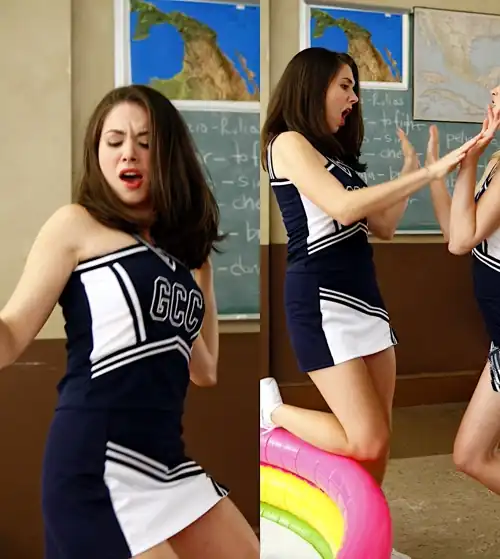Annie from the cheerleader fantasy