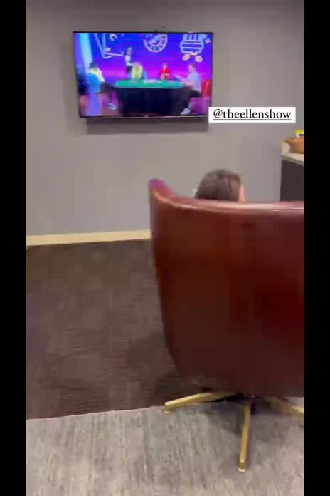 Having fun bts Ellen Show