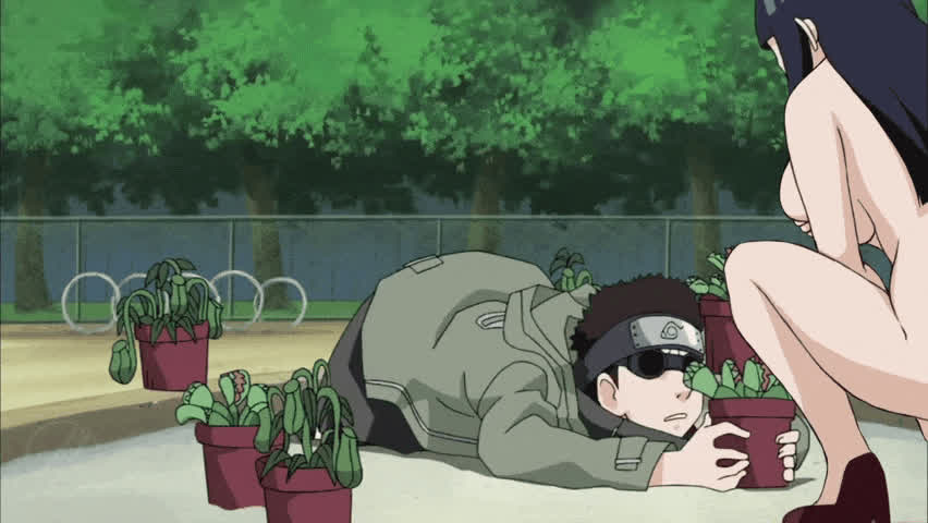 Hinata lost her clothes
