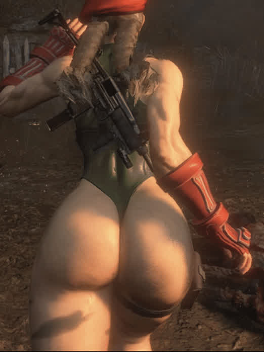 Cammy ass jiggle [RE4Remake] Last one. 😅