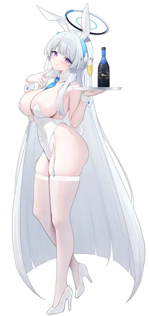 Bunny Noa (miko) [Blue Archive]