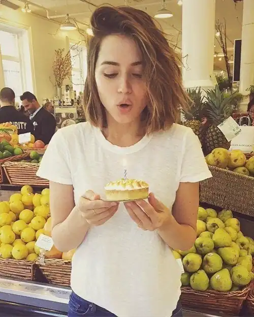 Blowing out her candle 🕯️ 
