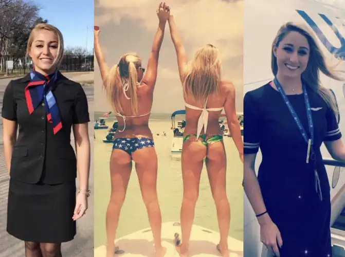 Two sisters. Two airlines. Two asses.