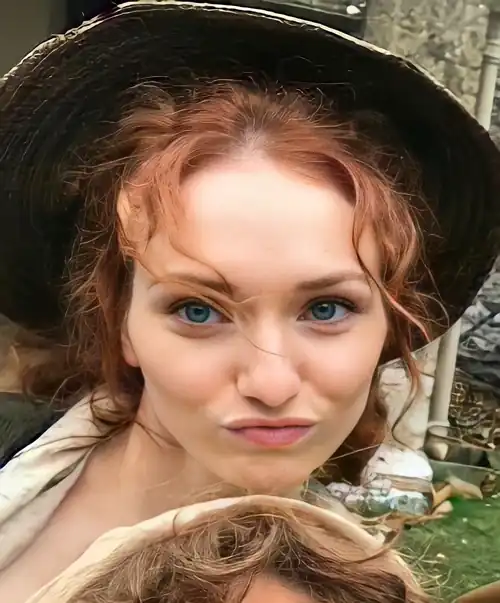 On the Poldark set