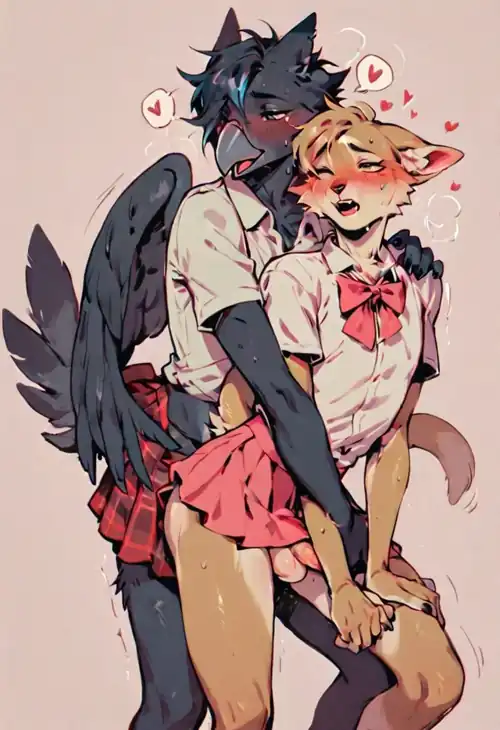 Just dudes being bros~ (Artist: TheAIRevolution on Deviantart)
