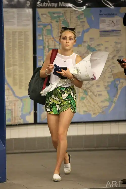 Looking gorgeous in NYC