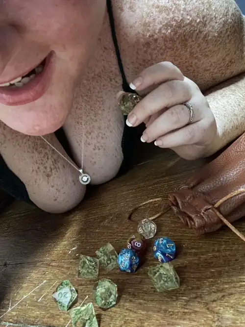 Let’s roll for initiative to see who comes out on top (f)