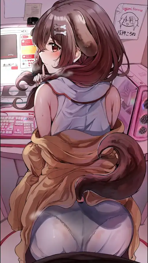 Puppy girls make the best lap warmers for the hung carries out there~
