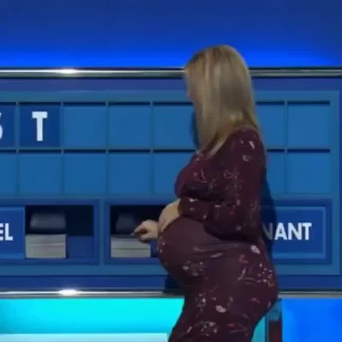 Pregnant Rachel Riley