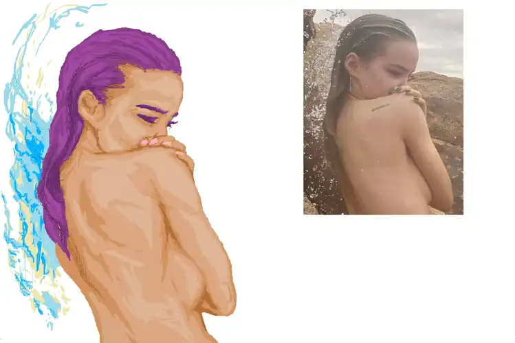 Dove Cameron Mal WIP idea