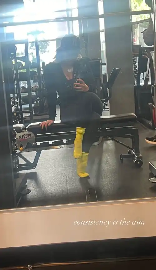 Gym selfie | IG story 5/6/24