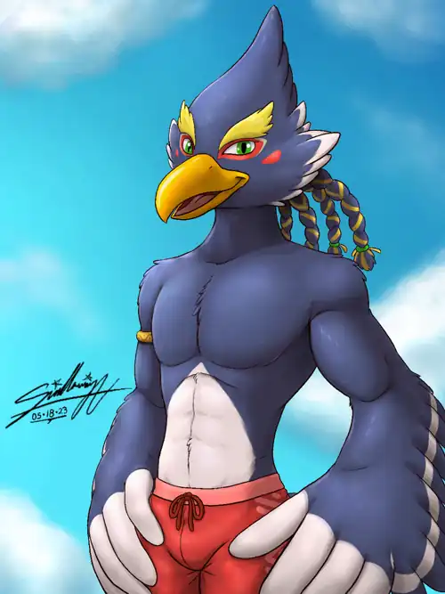 Summer Revali is now ready (LutharieOtterDreamer) [M]