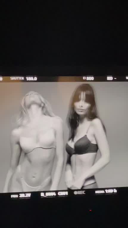 Candice on IG, September 3, 2023. With Emrata for VS.