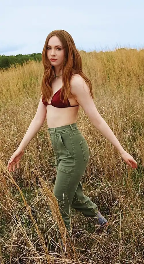 Red Hot Bikini Top