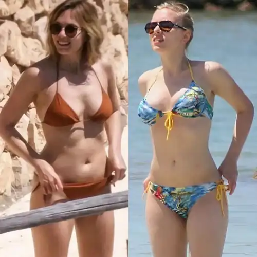 Which mommy do you prefer in their swimsuit ? 😏