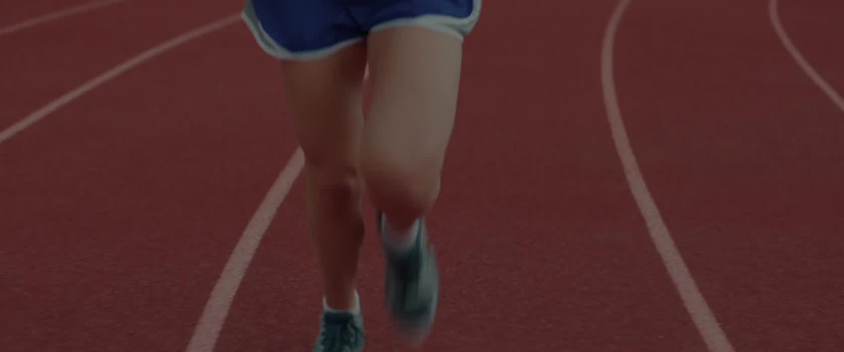 Kiki running in Wildflower