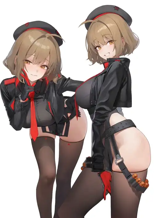 Anis wearing Rapi's Outfit [Nikke]