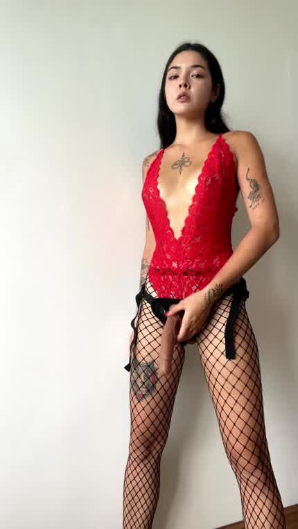 Bow down to the Asian queen and accept your ass's faith, slave!