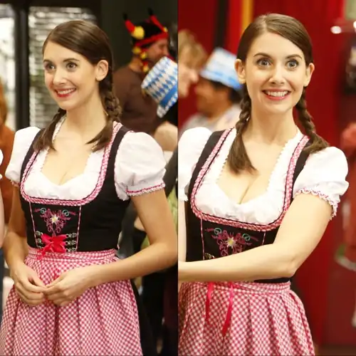 Dirndls and pigtails