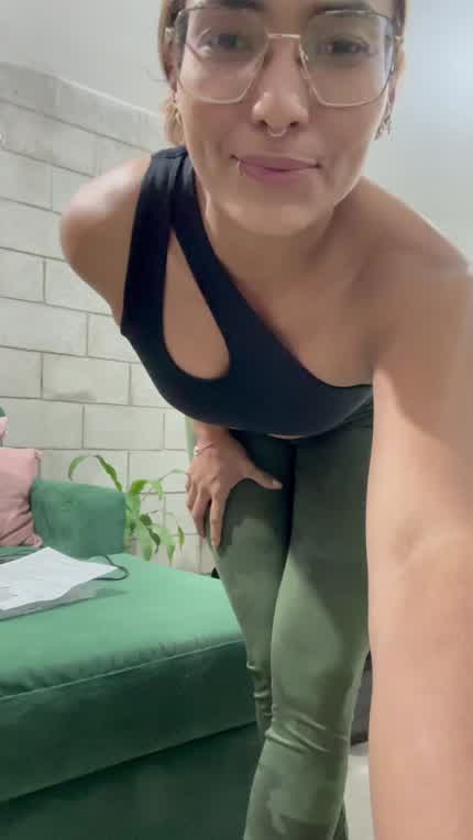 My yoga pants are ready to start the week.