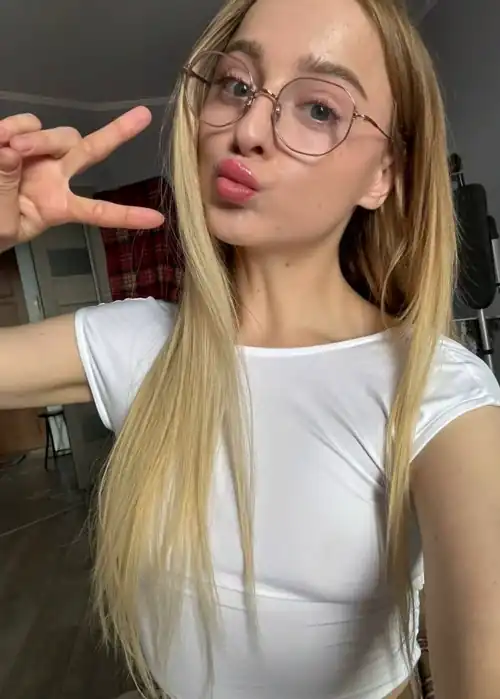 Blonde teen beauty