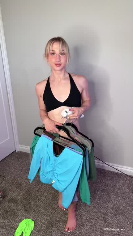 Trying on for you 