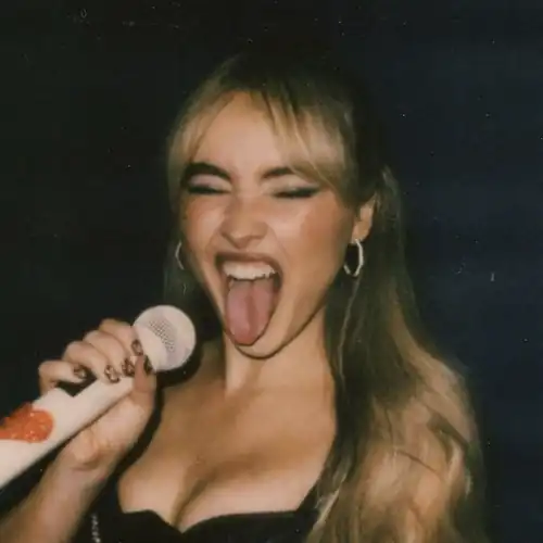 Sabrina sticking it out