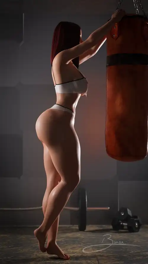 Black Widow Training (B_Yaga0F)