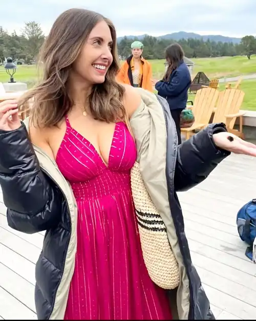 Stunning natural beauty of Alison while shooting SIUTK, 2023